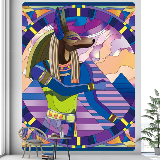 Anubis, god of mysteries and pyramids